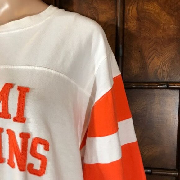 NFL Gridiron Classic x Reebok Miami Dolphins 100 % Cotton Shirt - Picture 9 of 13